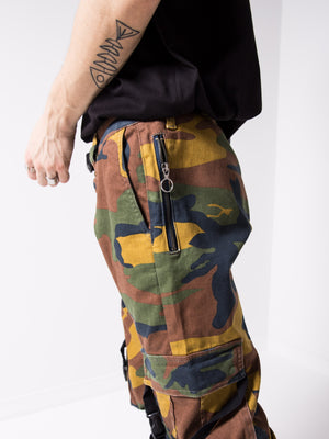 Camouflage Cargo Denim