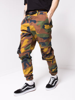 Camouflage Cargo Denim