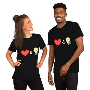 Love & Light Unisex T-Shirt (White Logo)