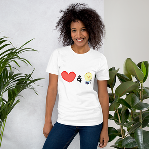 Open image in slideshow, Love &amp; Light Women’s T-Shirt
